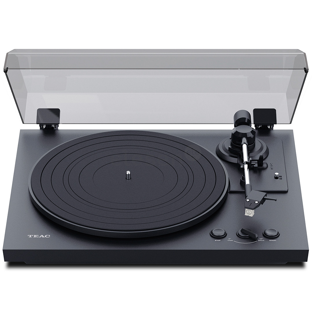 Plokštelių grotuvas TEAC Turntable Full Automatic TN-175, Juodas
