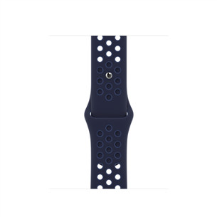 Сменный ремешок Apple Watch 41mm Midnight Navy/Mystic Navy Nike Sport Band - Regular ML863ZM/A