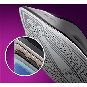 Philips PerfectCare 8000 Series, 2700 Вт, белый/фиолетовый - Гладильная система Товар - PSG8050/30