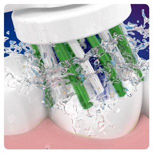 Dantų šepetėlių antgaliai Braun Oral-B Cross Action 2 vnt.   Prekė-EB50-2WHITE