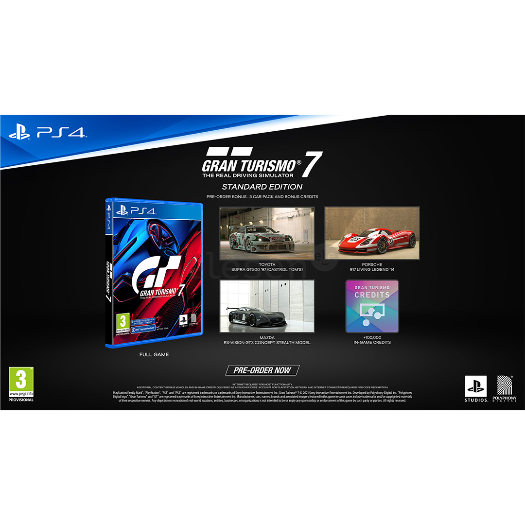 PS4 game Gran Turismo 7 Item - 711719764090