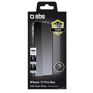 Apsauginis stiklas SBS iPhone 13 Pro Max full glass Prekė - TESCRFCIP1367K