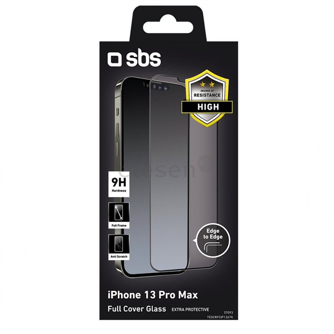 SBS Full Cover Glass Screen Protector, iPhone 14 Plus / 13 Pro Max - Защита для экрана Товар - TESCRFCIP1367K