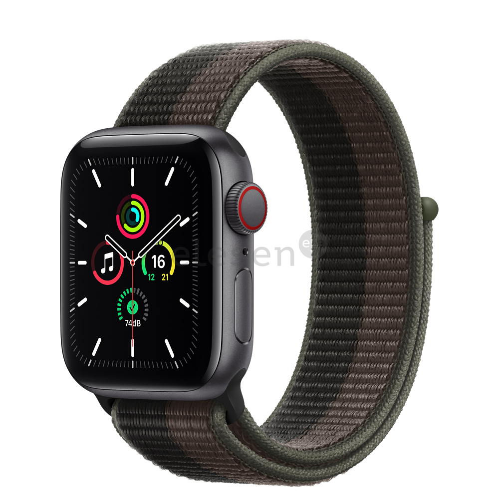 Apple Watch SE GPS + Cellular, 40mm Space Grey/Grey - Išmanusis laikrodis
