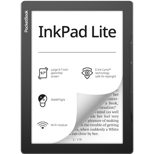 Elektroninė skaityklė PocketBook InkPad Lite, Black Prekė - PB970-M-WW PB970-M-WW