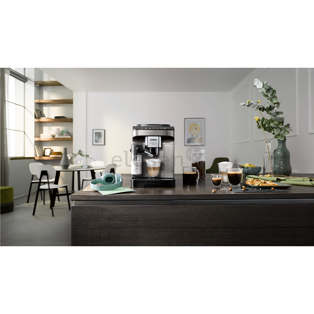 DeLonghi Magnifica EVO, black/titanium - Espresso Machine