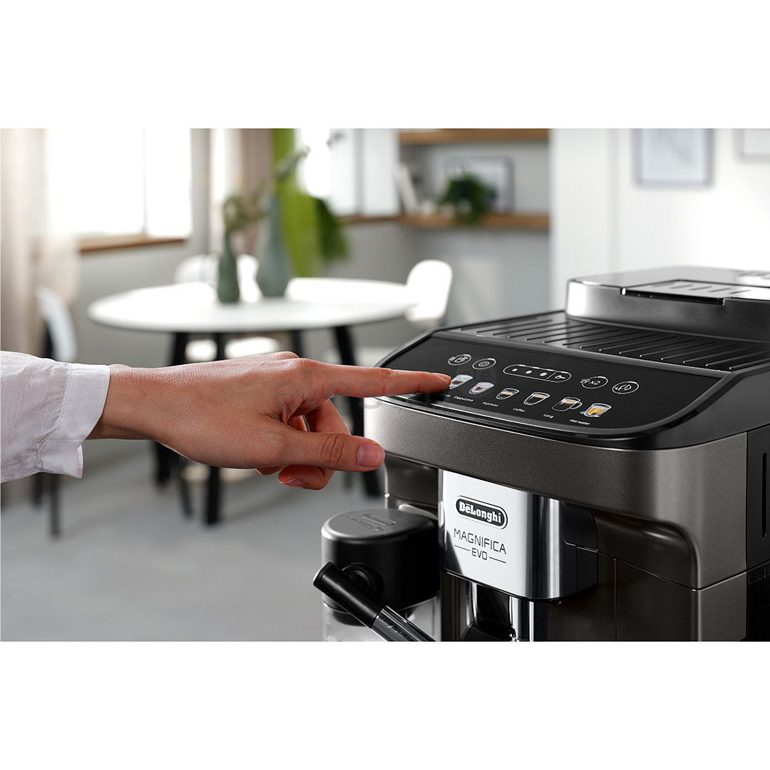 DeLonghi Magnifica EVO, black/titanium - Espresso Machine