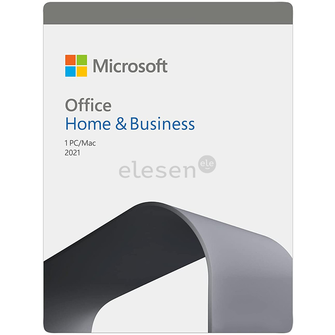Programinė įranga Microsoft Office Home & Business 2021 (ENG) Prekė - T5D-03511