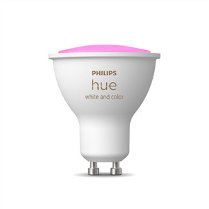 Philips Hue White and Color Ambiance Bluetooth, GU10, цветной - Умная лампа Товар - 929001953111 929001953111