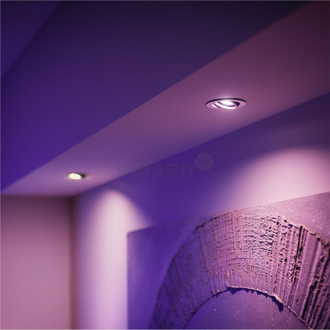 Philips Hue White and Color Ambiance Bluetooth, GU10, цветной - Умная лампа Товар - 929001953111