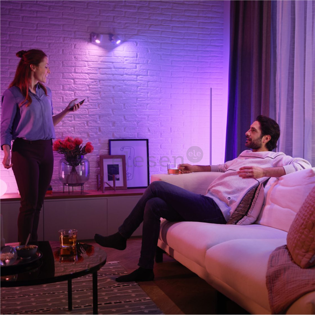 Philips Hue White and Color Ambiance Bluetooth, GU10, цветной - Умная лампа Товар - 929001953111