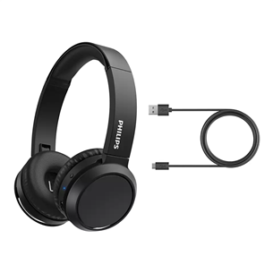 Philips TAH4205BK/00, Belaidės, Juodos - Ausinės