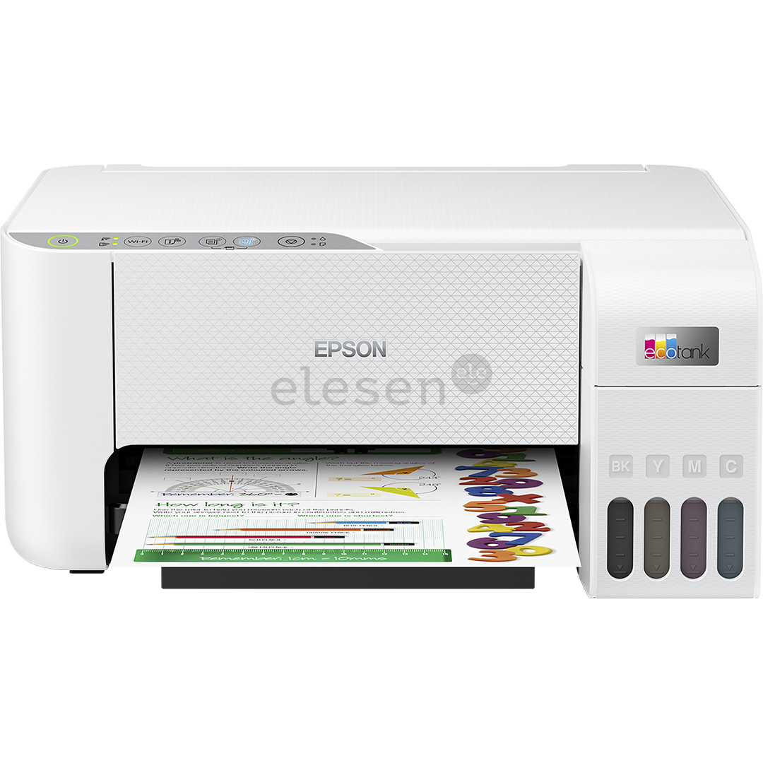 Epson EcoTank L3256, WiFi, белый - Многофункциональный цветной струйный  принтер Товар - C11CJ67407