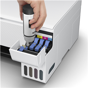 Epson EcoTank L3256, WiFi, белый - Многофункциональный цветной струйный  принтер Товар - C11CJ67407
