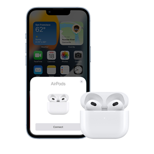 Ausinės Apple AirPods 3, Belaidės Prekė - MME73ZM/A