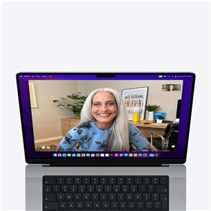 Apple MacBook Pro 16" (2021), M1 Pro 10C/16C, 16 ГБ, 512 ГБ, ENG, серебристый - Ноутбук