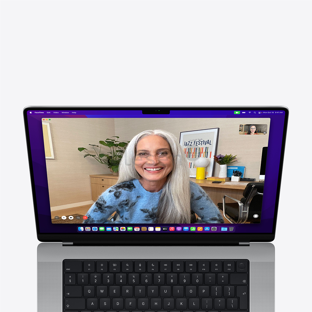 Apple MacBook Pro 16" (2021), M1 Pro 10C/16C, 16 ГБ, 512 ГБ, ENG, серебристый - Ноутбук