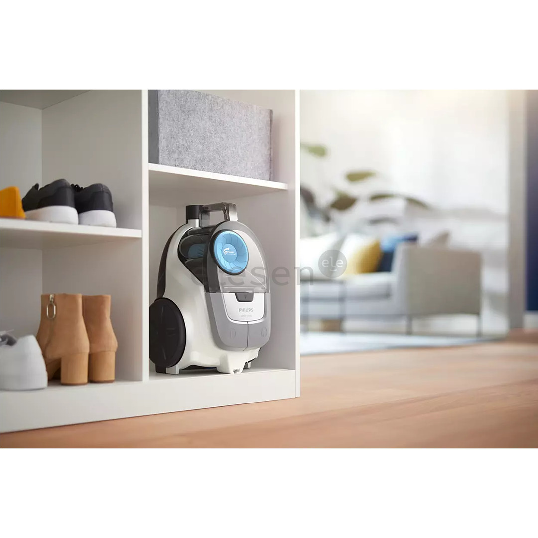 Philips 2000, 850 W, bagless, white/grey/blue - Vacuum cleaner