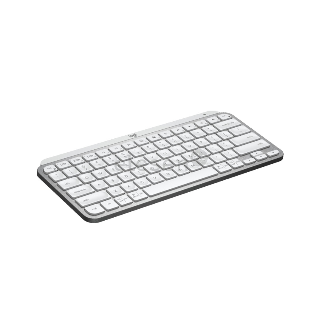 Klaviatūra Logitech MX Keys Mini SWE, Belaidė, Pale Gray Prekė - 920-010493