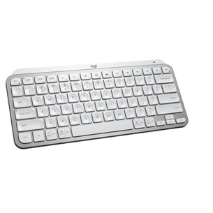 Klaviatūra Logitech MX Keys Mini SWE, Belaidė, Pale Gray Prekė - 920-010493