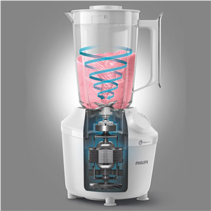 Philips 3000, 450 W, 1.9 L, white - Blender Item - HR2041/00