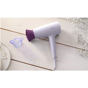 Philips 3000 Series, 2100 W, violet - Hair dryer Item - BHD341/10