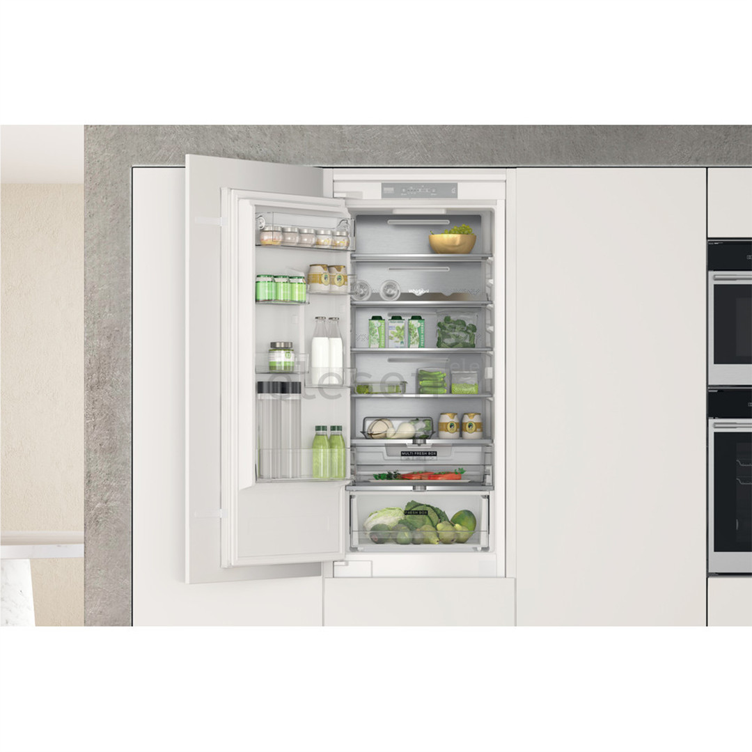 Whirlpool, 280 L, height 194 cm - Built-in Refrigerator