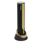 Prestigio Maggiore, black/gold - Automatic wine bottle opener
