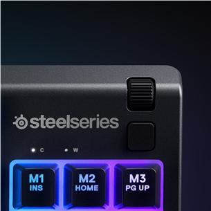 SteelSeries Apex 3 TKL, SWE, black - Keyboard Item - 64834
