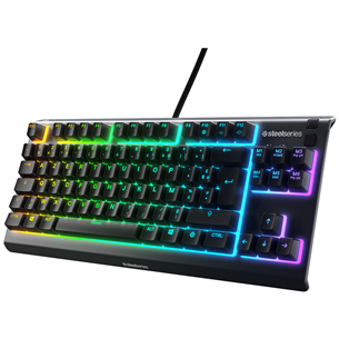 Klaviatūra SteelSeries Apex 3 TKL, US Prekė - 64831 64831