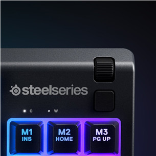 SteelSeries Apex 3 TKL, US, black - Keyboard