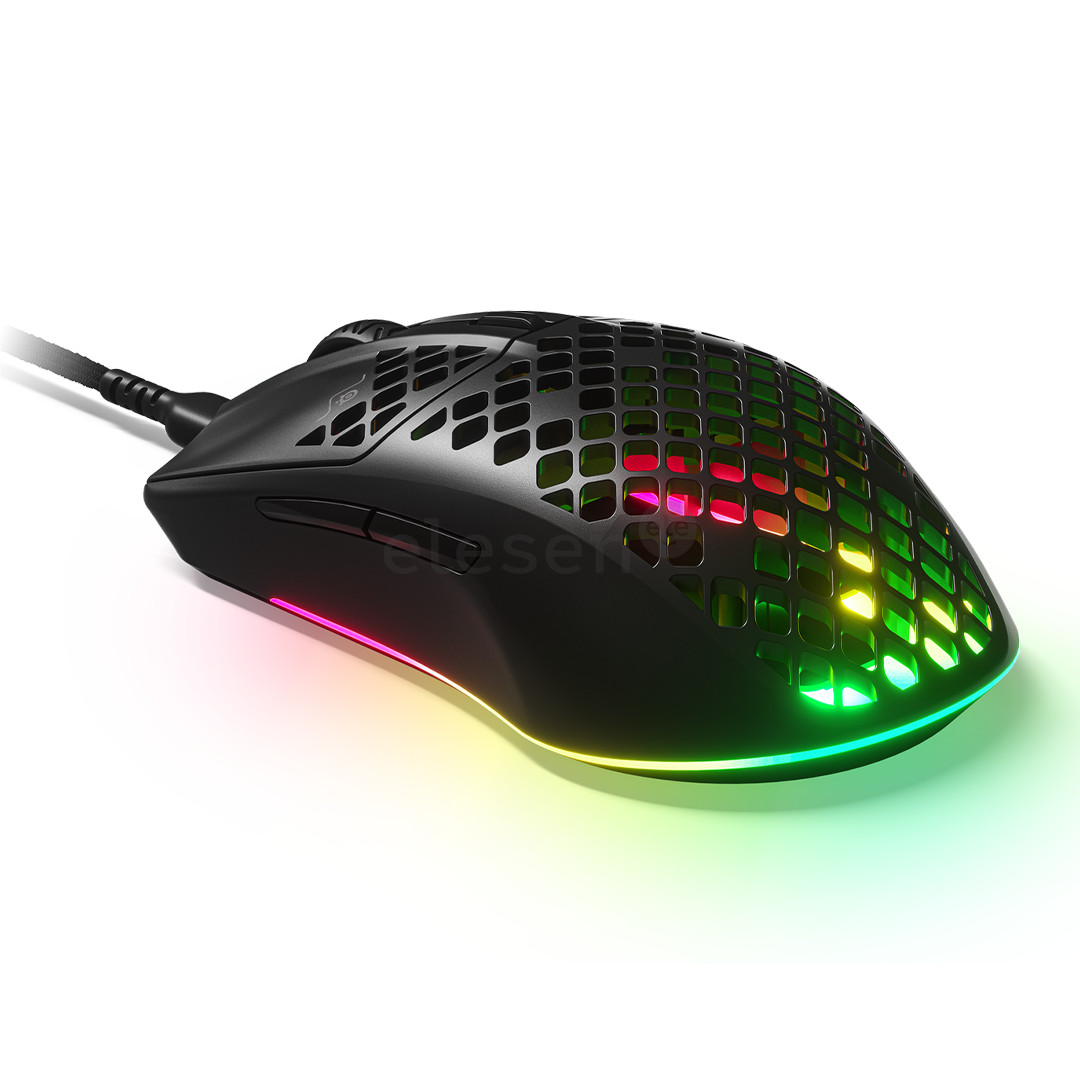 SteelSeries Aerox 3, black - Wired Optical Mouse