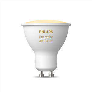 Philips Hue White Ambiance, GU10, белый - Умная лампа Товар - 929001953309 929001953309
