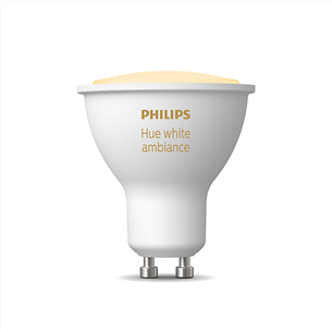 Philips Hue White Ambiance, GU10, белый - Умная лампа Товар - 929001953309