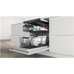 Įmontuojama indaplovė Whirlpool WIC3C33PFE