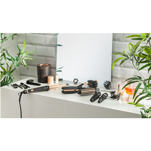 Rowenta Infinite Looks, 14in1, 190°, black/copper - Multistyler Item - CF4231