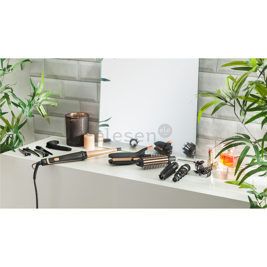 Rowenta Infinite Looks, 14in1, 190°, black/copper - Multistyler Item - CF4231