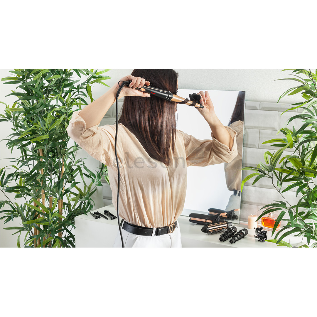 Rowenta Infinite Looks, 14in1, 190°, black/copper - Multistyler Item - CF4231