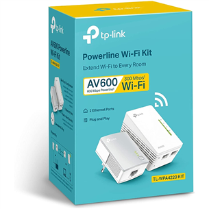 Wireless extender adapter TP-Link AV600 Powerline Wi-Fi Kit