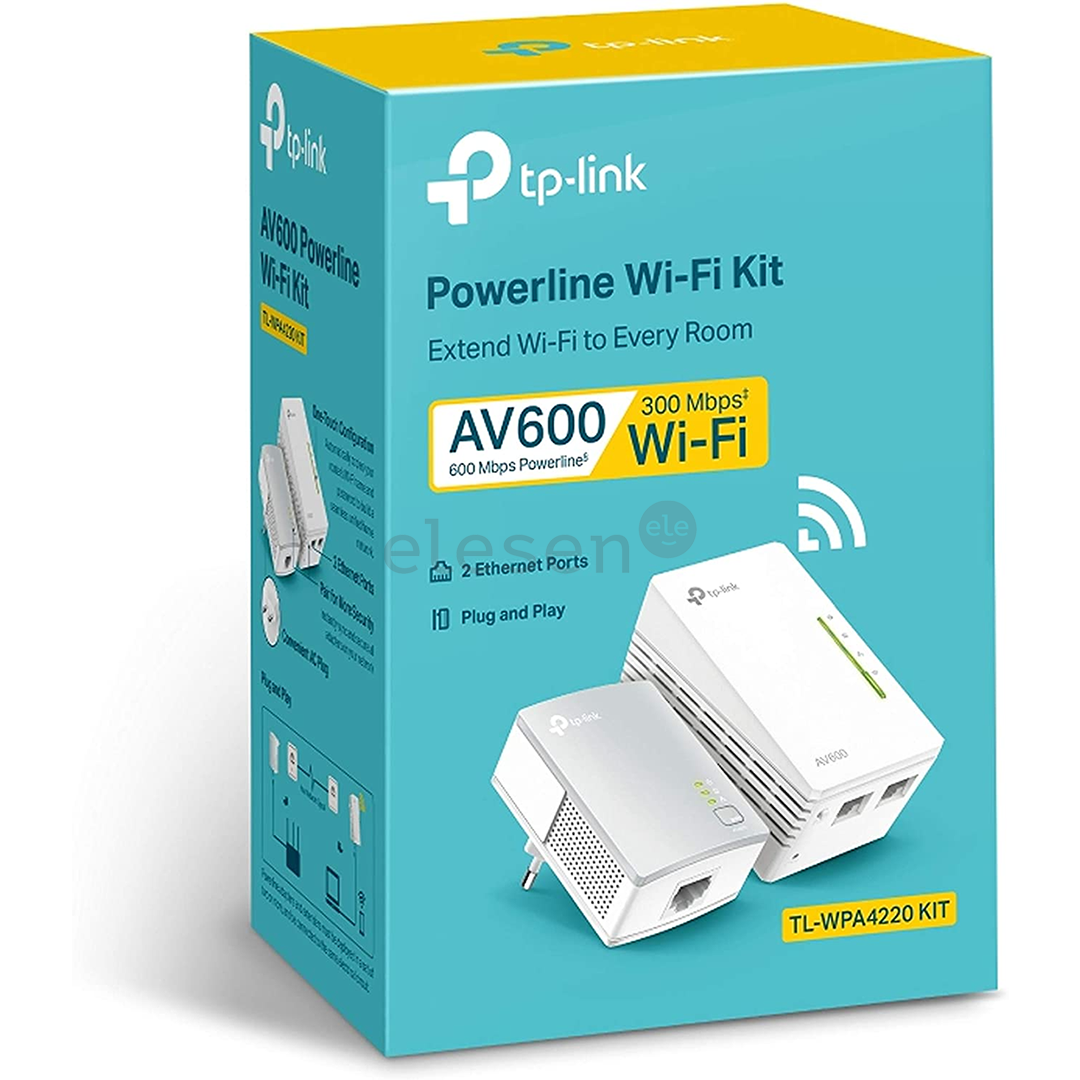 Wireless extender adapter TP-Link AV600 Powerline Wi-Fi Kit