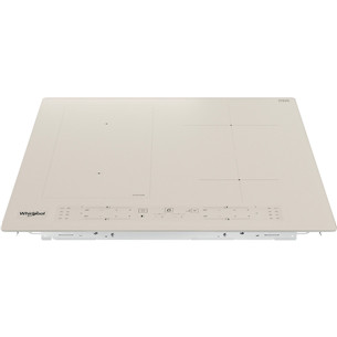 Whirlpool, width 59 cm, frameless, beige - Built-in Induction Hob