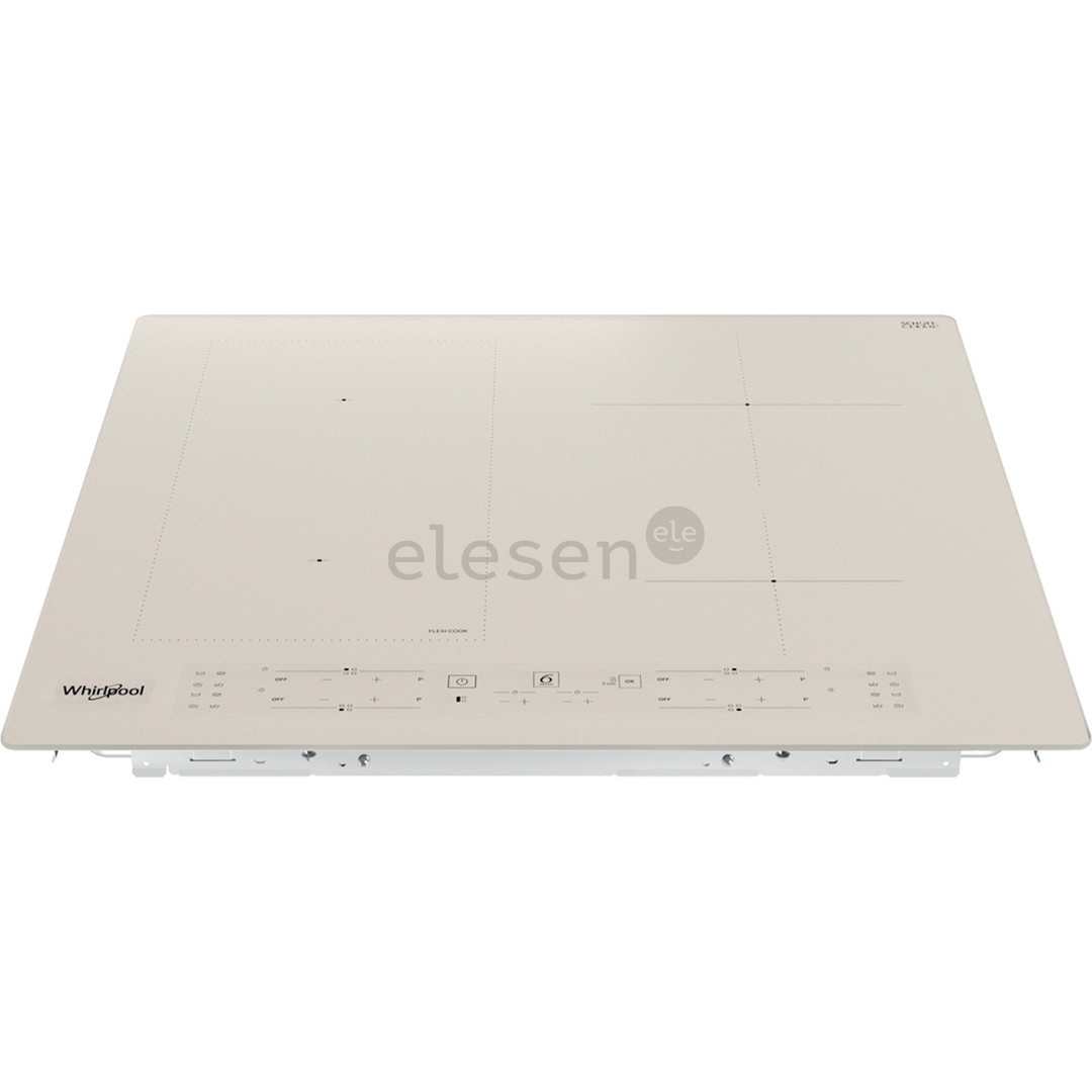 Whirlpool, width 59 cm, frameless, beige - Built-in Induction Hob