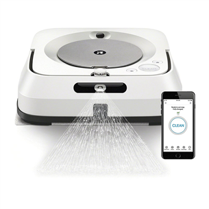 Drėgno valymo robotas iRobot Braava jet m6,baltas Prekė - BRAAVAJETM6 BRAAVAJETM6