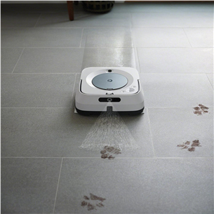 Drėgno valymo robotas iRobot Braava jet m6,baltas Prekė - BRAAVAJETM6