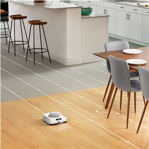 Drėgno valymo robotas iRobot Braava jet m6,baltas Prekė - BRAAVAJETM6