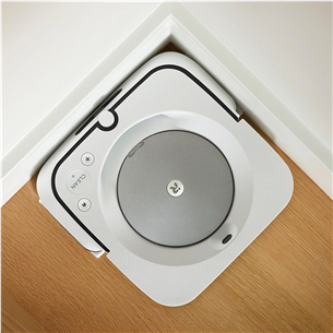 Drėgno valymo robotas iRobot Braava jet m6,baltas Prekė - BRAAVAJETM6