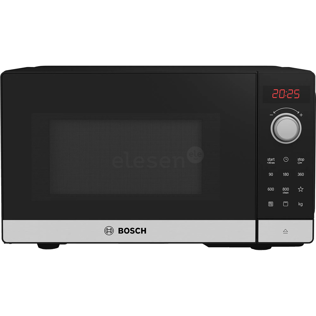 Bosch, 20 L, 800 W, inox - Microwave Oven with Grill