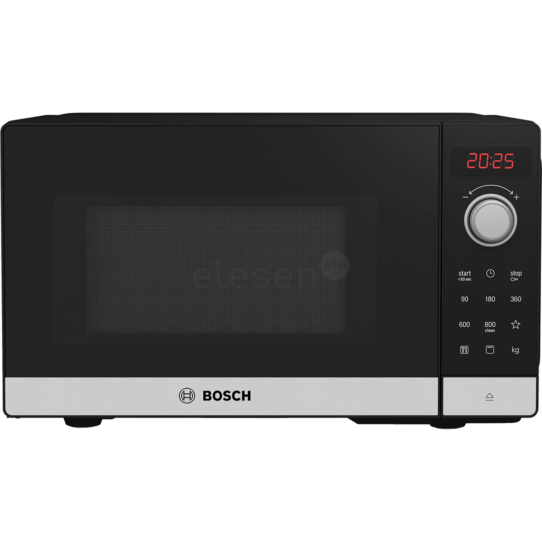 Bosch, 20 L, 800 W, inox - Microwave Oven with Grill