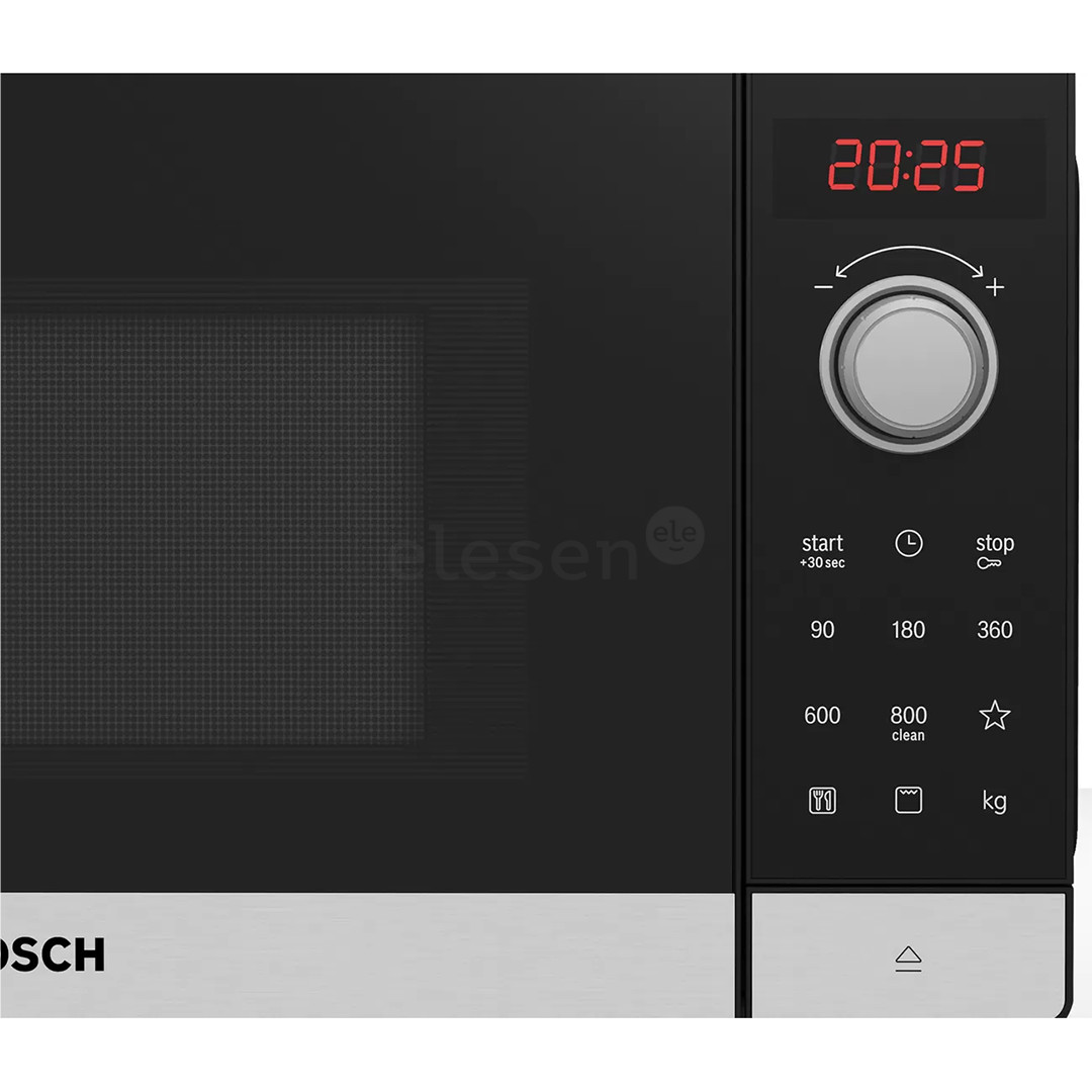 Bosch, 20 L, 800 W, inox - Microwave Oven with Grill