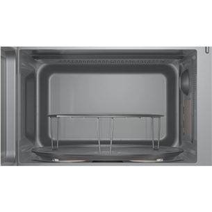 Bosch, 20 L, 800 W, inox - Microwave Oven with Grill